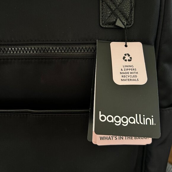 Baggallini Soho Backpack Women's Laptop Backpack Travel Bag Black - Picture 7 of 11